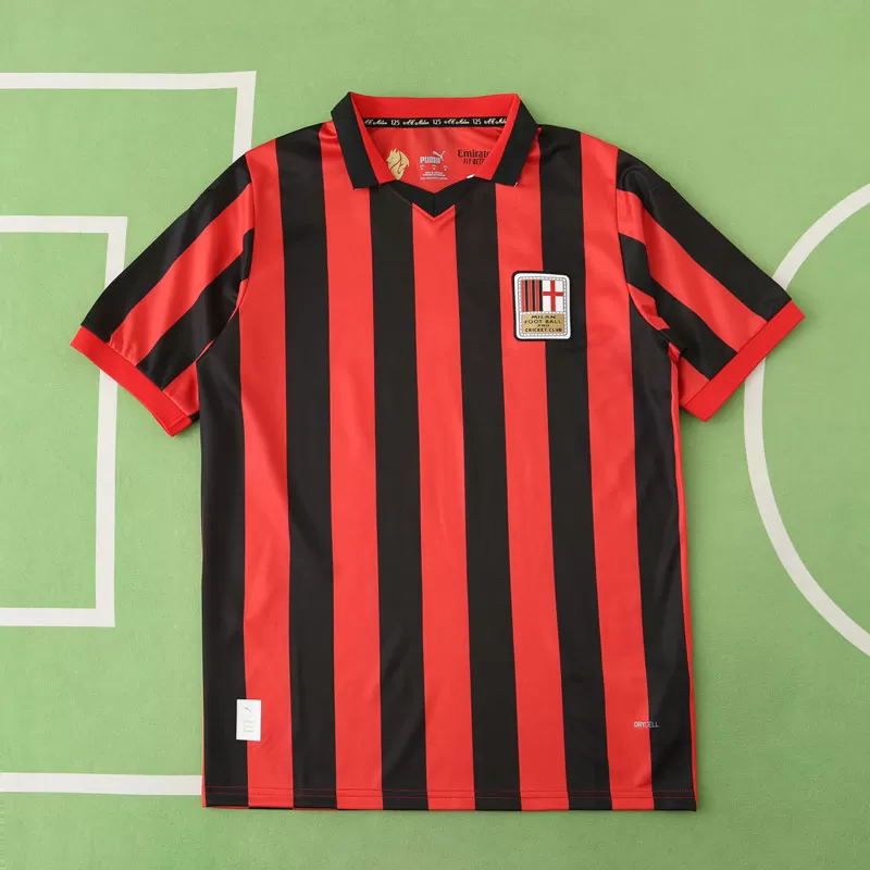 AC Milan moški nogometni dresi - jubilejna izdaja 125 let kluba