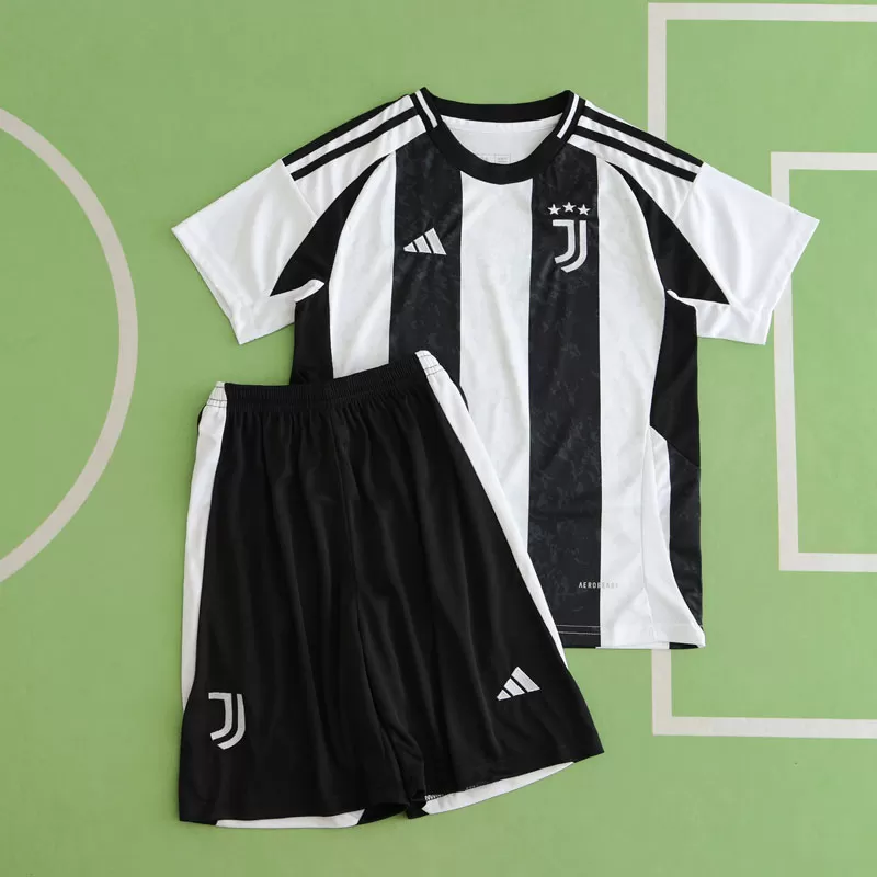 Juventus domači nogometni dresi 2024-25 za otroke