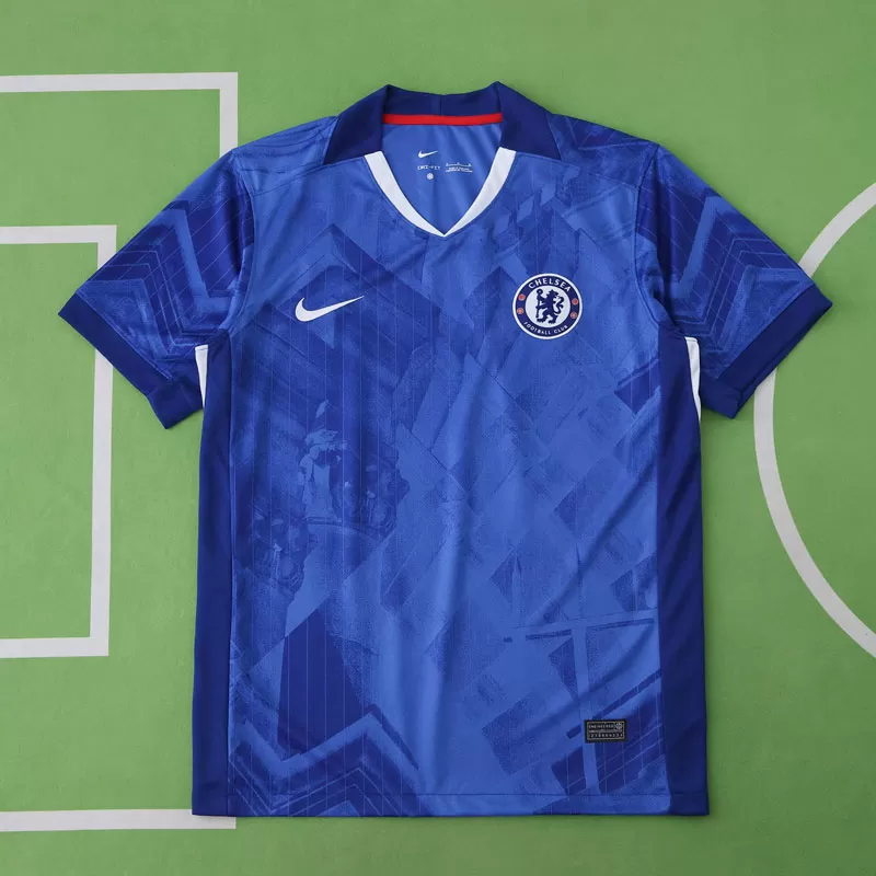 Kupite modri nogometni dresi Chelsea domači 2025/26 kratek rokav