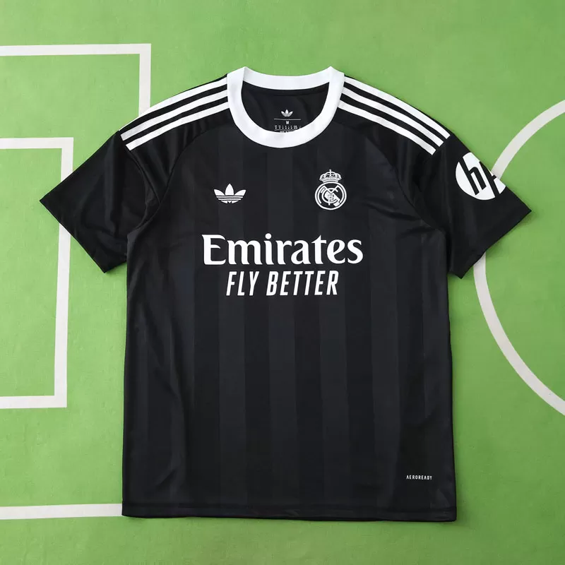 Kupite moške črne vratarske drese Real Madrid 2025/26