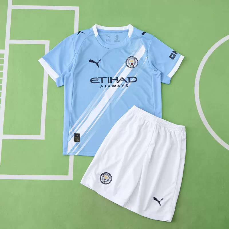 Kupite otroški nogometni dres Manchester City 2025/26 domači
