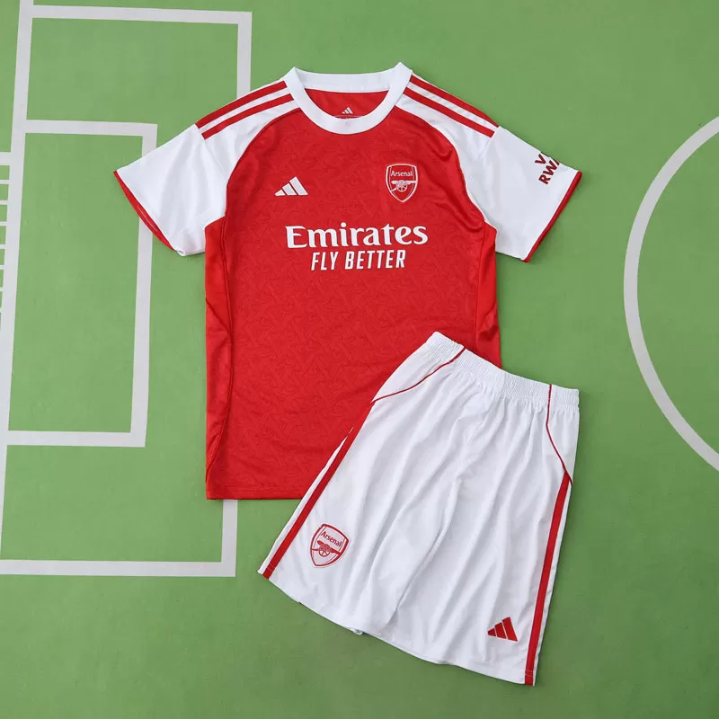 Kupite otroški nogometni dresi Arsenal kompleti domači 2025/26