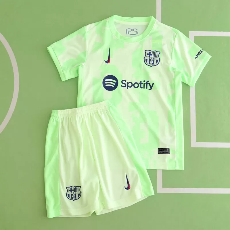 Kupiti Prodajo Otroški nogometni dres komplet FC Barcelona tretji 24/25