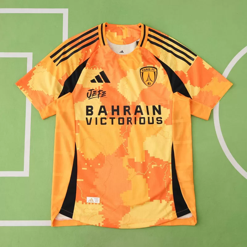 Moški oranžni dres Paris FC 2025/26 tretji