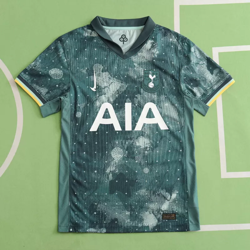 Moški tretji nogometni dresi Tottenham Hotspur 2024/25 zelena