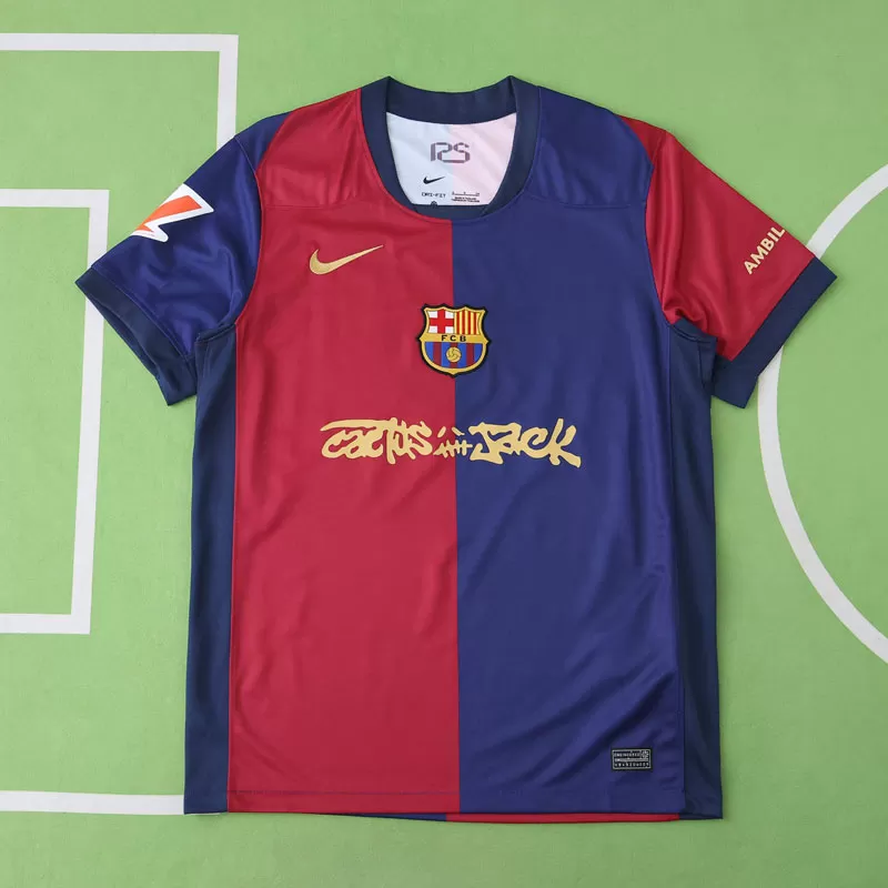Nogometni dresi FC Barcelona x Travis Scott 2024/25 domači