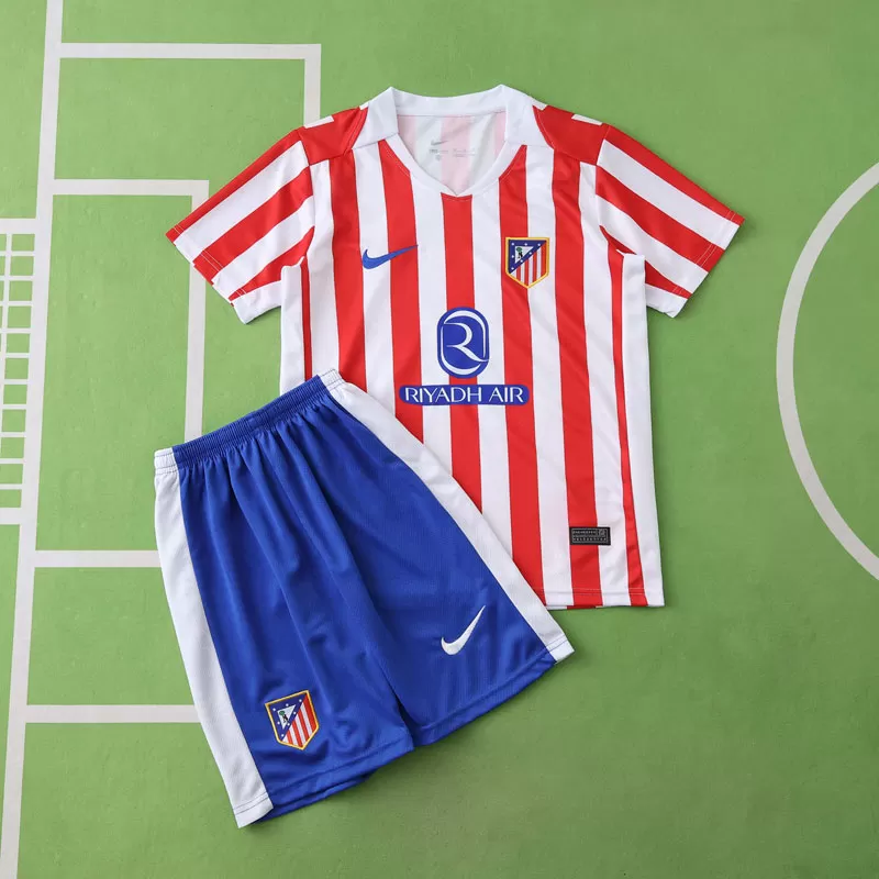 Otroški Atlético Madrid Nogometni Dresi Kompleti Domači 2025/26
