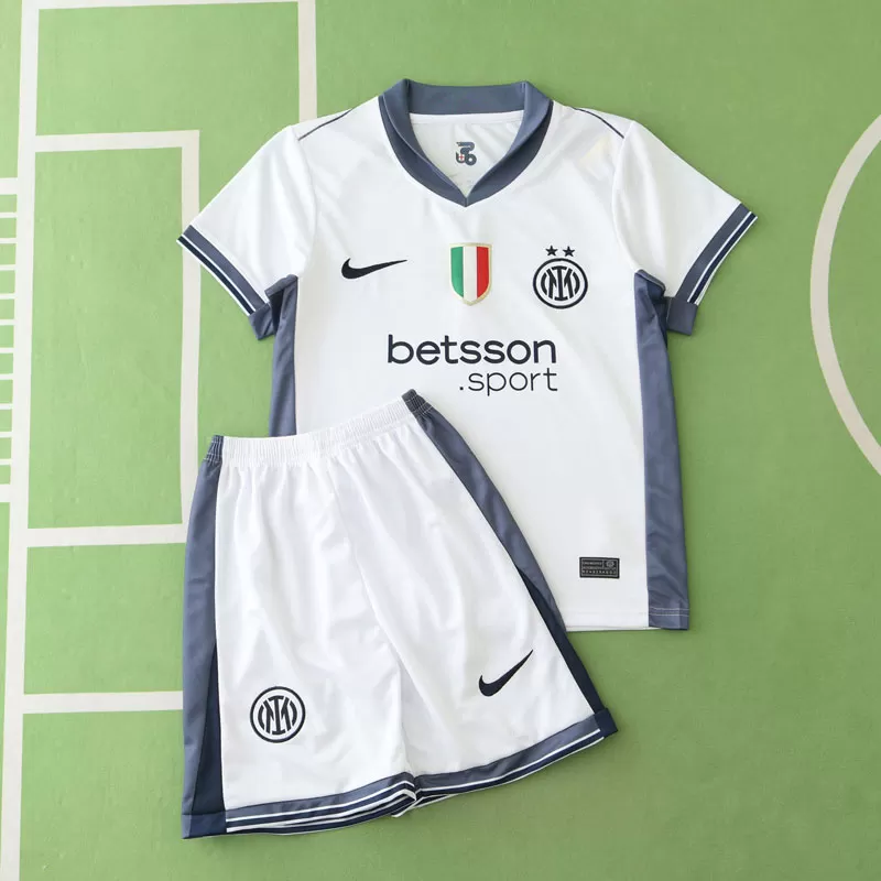 Otroški gostujoči dres Inter Milan 2024/25 - kupite nogometni dresi zdaj