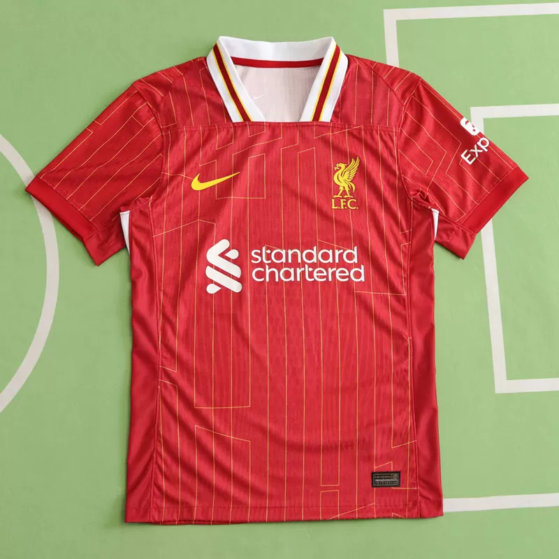 Rdeči nogometni dres Liverpool FC domači 2024/25