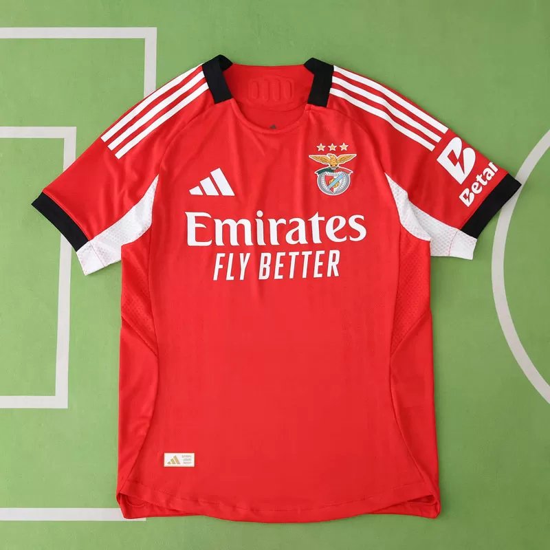 Rdeči nogometni dresi SL Benfica 2025/26 domači