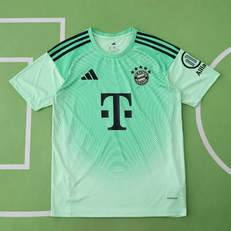 Zeleni nogometni dres Bayern Munchen 2025/26 za vratarje