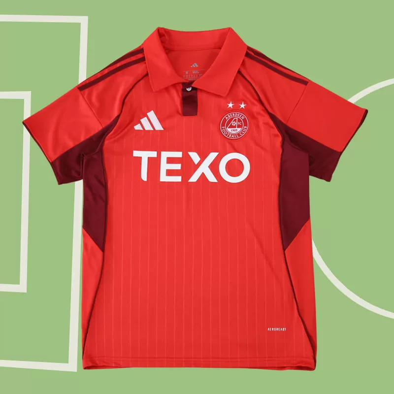 Aberdeen FC domači nogometni dres 2025/26 - moška majica s kratkimi rokavi