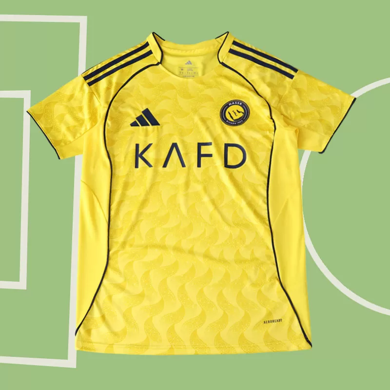 Al-Nassr domači nogometni dres 2025-26 - moška kratka majica