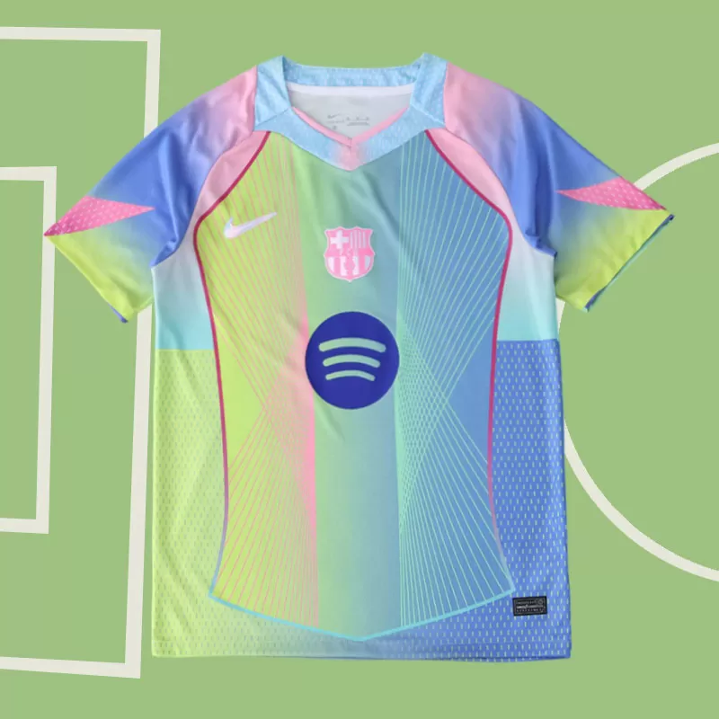 Barcelona 25-26 večbarvni nogometni dres za moške