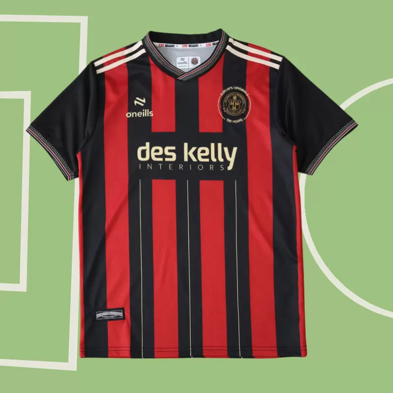 Bohemian FC domači nogometni dres 2025/26 za moške