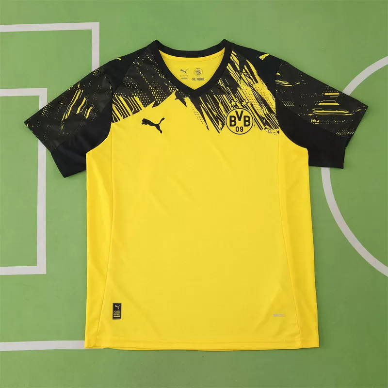 Borussia Dortmund dres 2025/26 za moške - domača različica s kratkimi rokavi