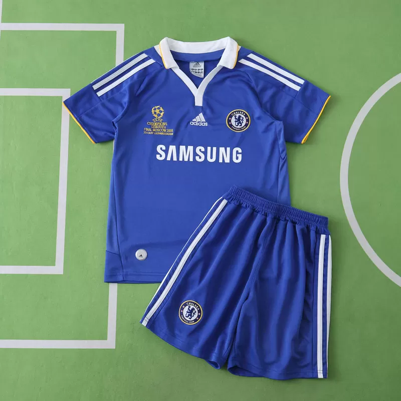 Chelsea FC nogometni dresi za otroke 2008/09 - retro domači komplet