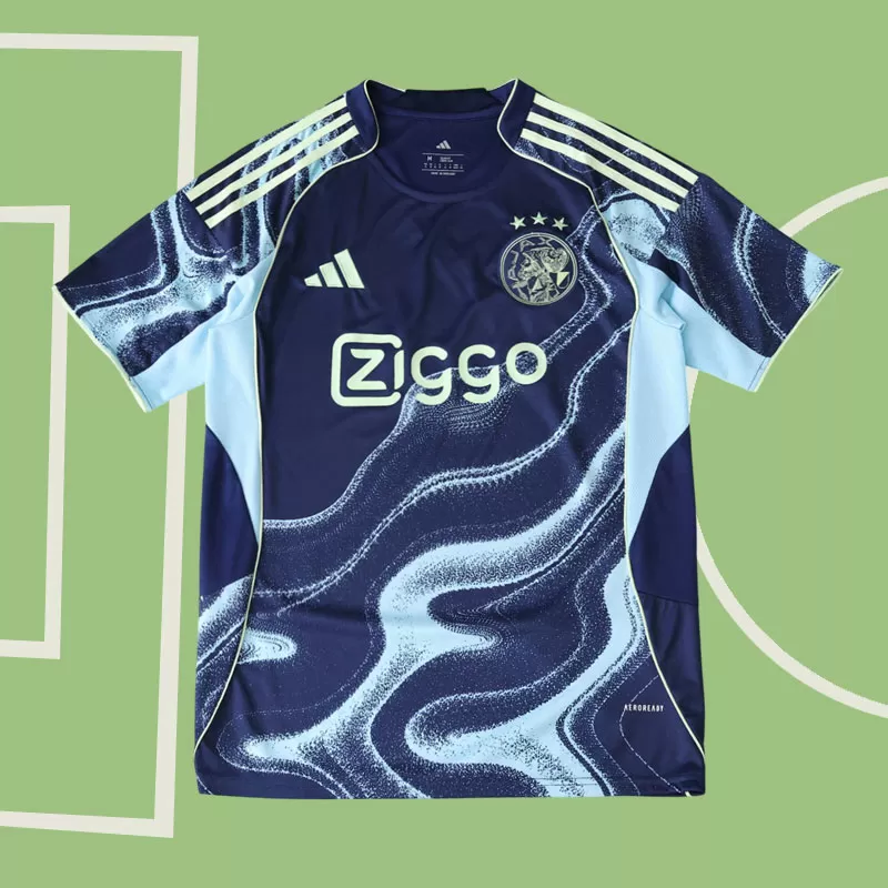 Gostujoči nogometni dres Ajax Amsterdam 2025/26 - moška kratka majica