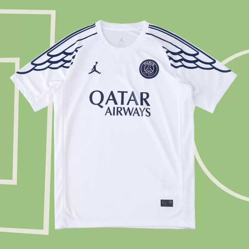 Kupite beli PSG posebni nogometni dres 2025/26