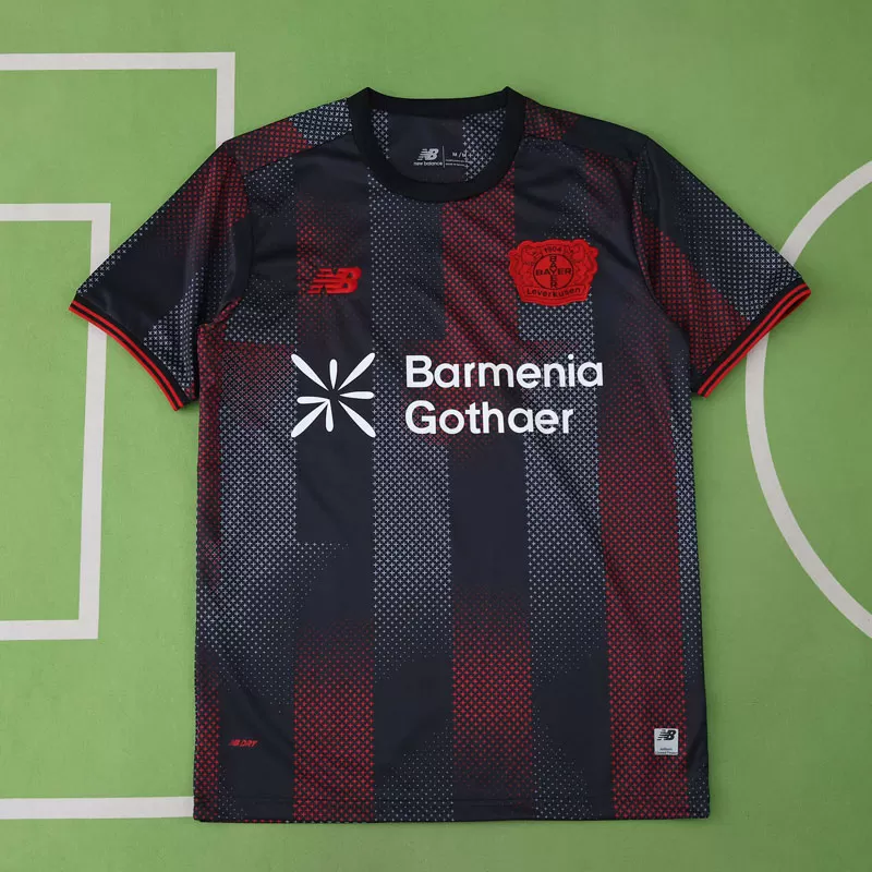Moški nogometni dres Bayer 04 Leverkusen 2025/26 domača različica