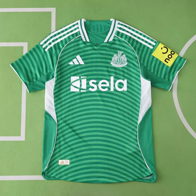 Newcastle United gostujoči dres 2025/26 - moška zelena kratka majica