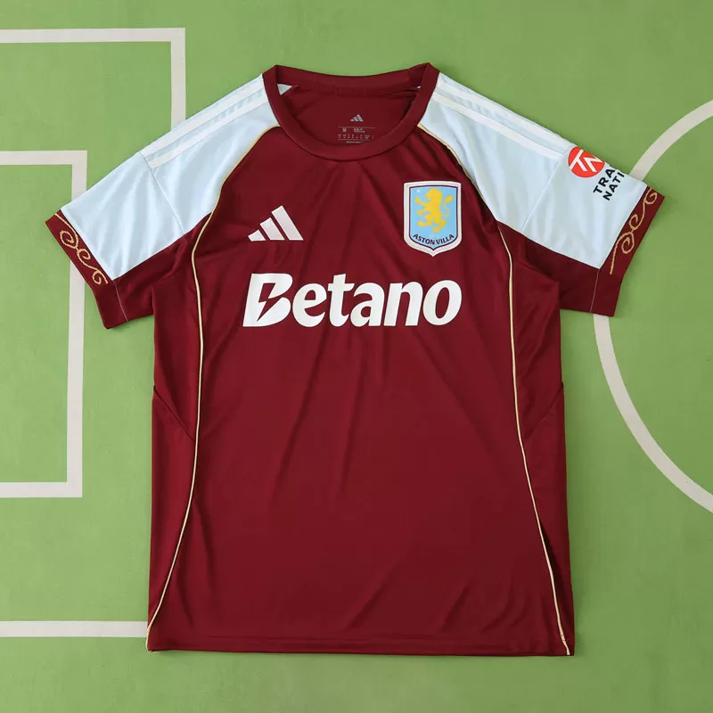 Nogometni dres Aston Villa 2025/26 – domači majica za moške