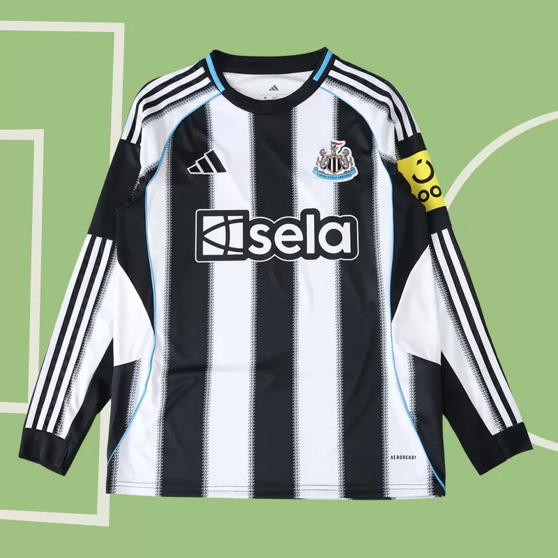 Nogometni dres Newcastle United 2025/26 - domača majica z dolgimi rokavi