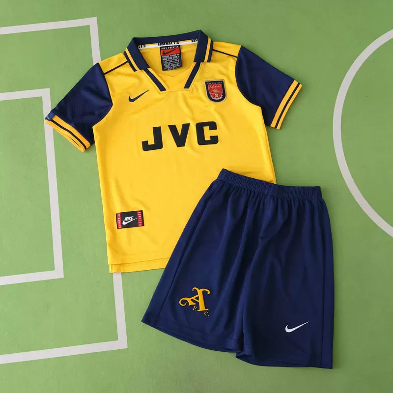 Retro Arsenal 96/97 gostujoči nogometni dresi za otroke