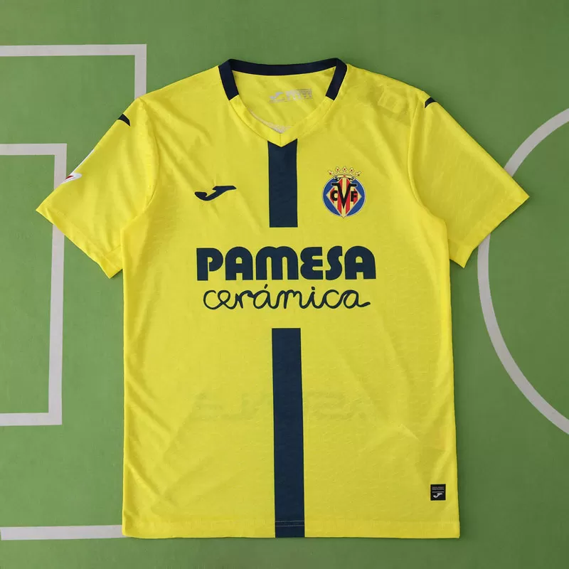 Villarreal domači nogometni dres 2025/26 za moške