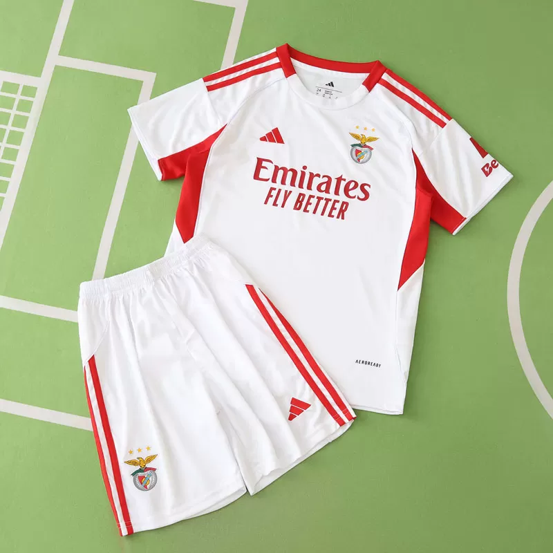 Benfica 2025/26 tretji dres za otroke – komplet majica in hlačke