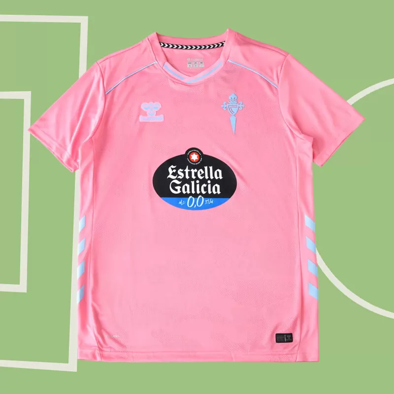 Celta Vigo tretji dres 2025/26 - rožnat moški nogometni dres