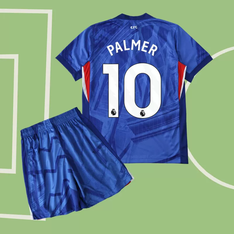 Palmer 10 Chelsea FC 2025/26 modri domači nogometni dresi za otroke