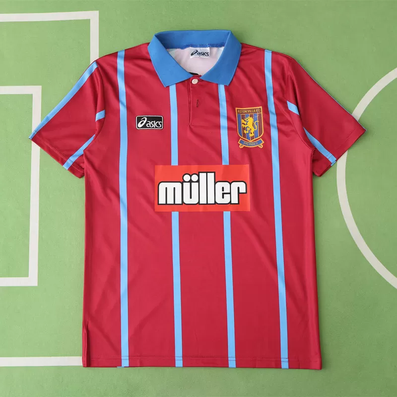 Retro nogometni dres Aston Villa 1993–95 domači – moška majica