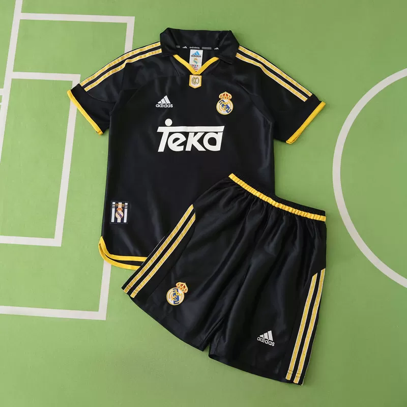 Retro nogometni dresi Real Madrid 1999-2000 – otroški gostujoči komplet