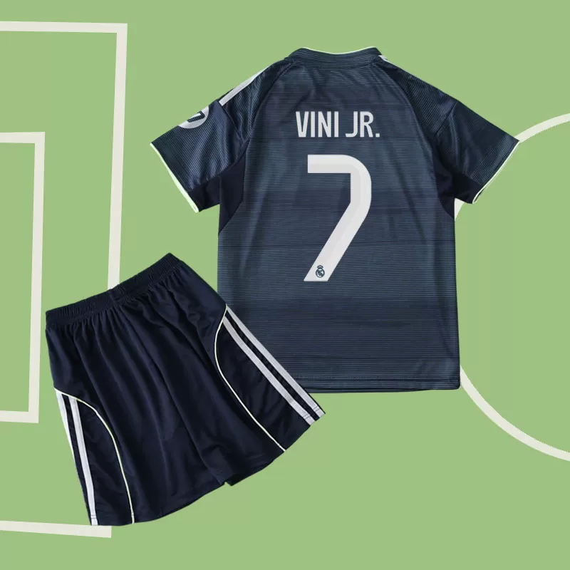 Vini Jr. 7 Real Madrid gostujoči dres 2025/26 za otroke