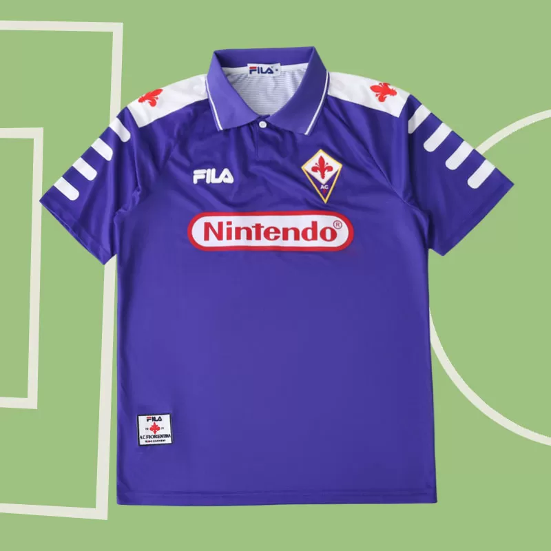 ACF Fiorentina retro dres 1998/99 domača majica