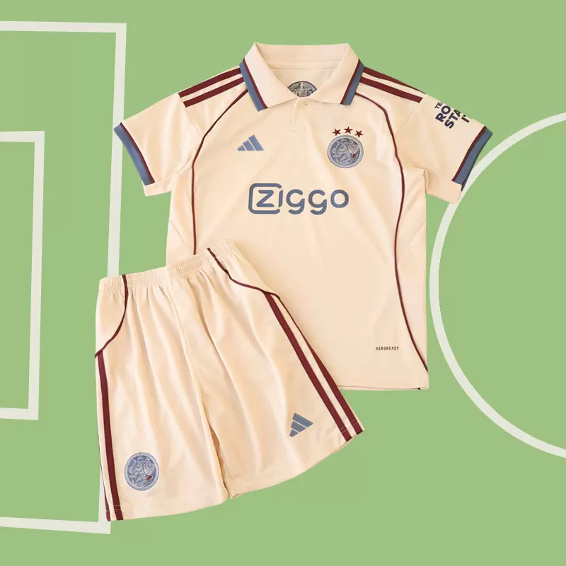 Ajax tretji dres 25/26 za otroke - nogometni komplet majica + hlače