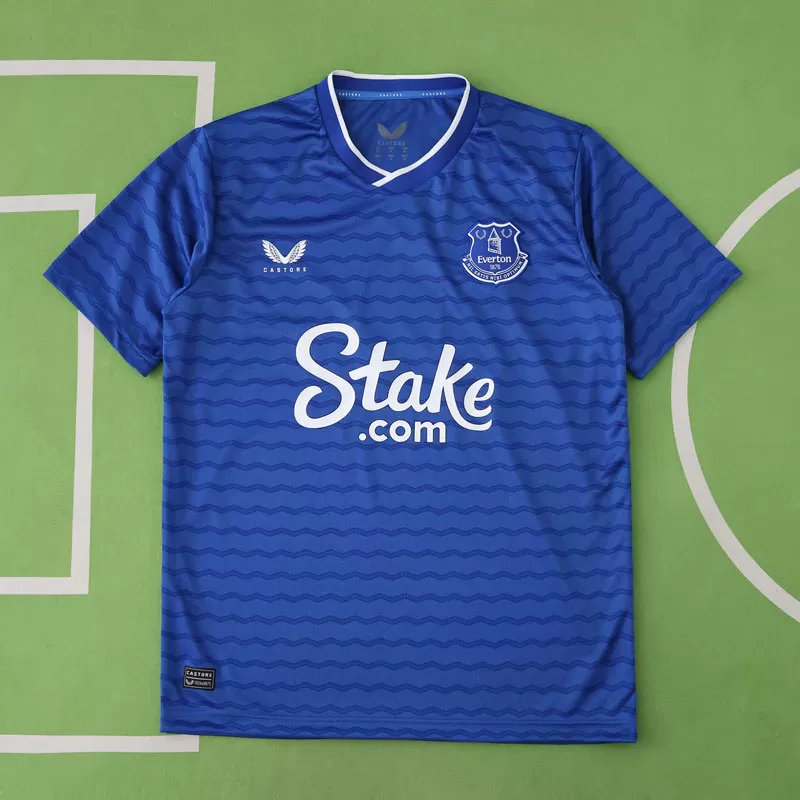 Domači nogometni dres Everton FC 2025/26 - moška modra majica