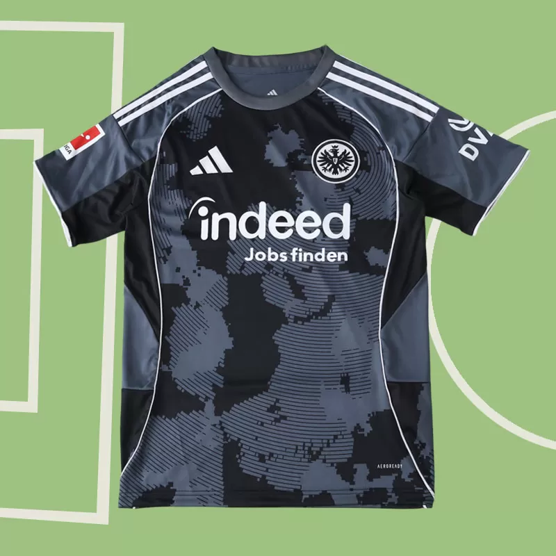 Eintracht Frankfurt tretji dres 2025/26 - moška nogometna majica