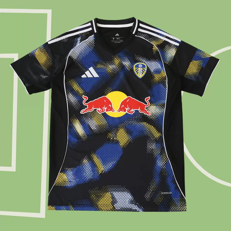 Leeds United tretji dres 2025/26 - nogometna majica za moške