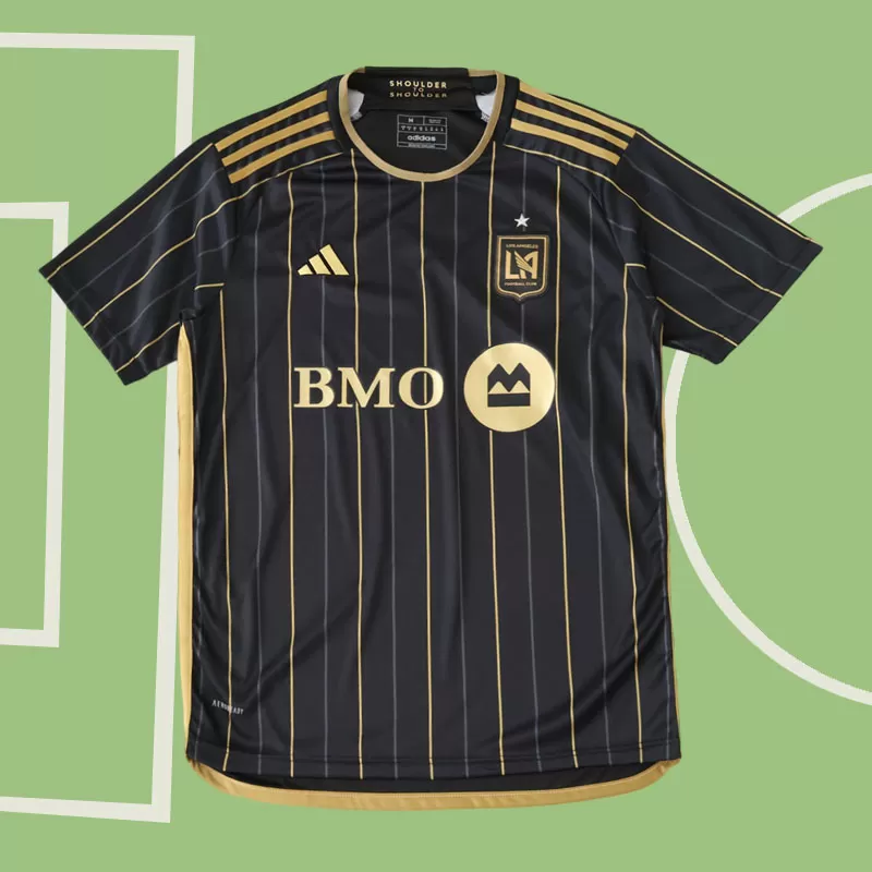 Los Angeles FC 2025 moški nogometni dres - domača majica s kratkimi rokavi