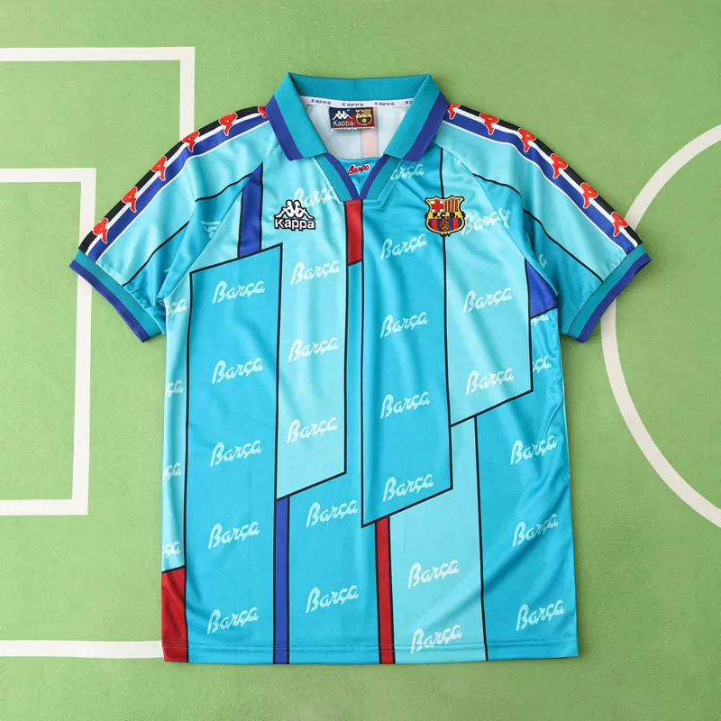 FC Barcelona retro gostujoči nogometni dres 1995/97