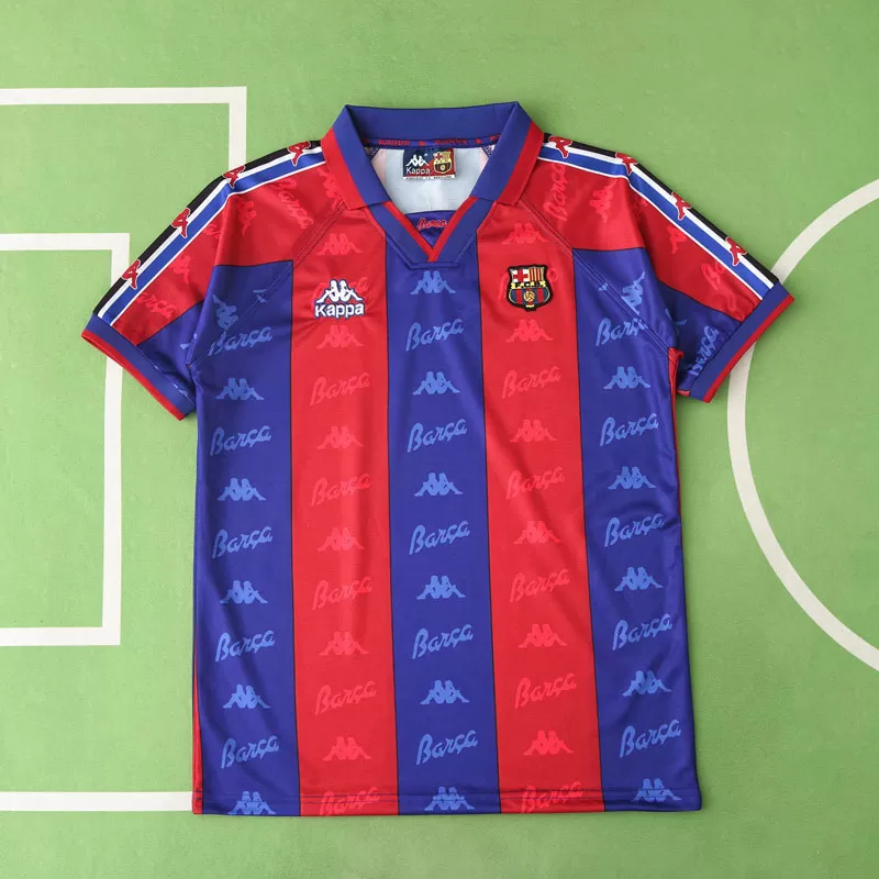Nogometni retro dres FC Barcelona 1996/97 domači za moške