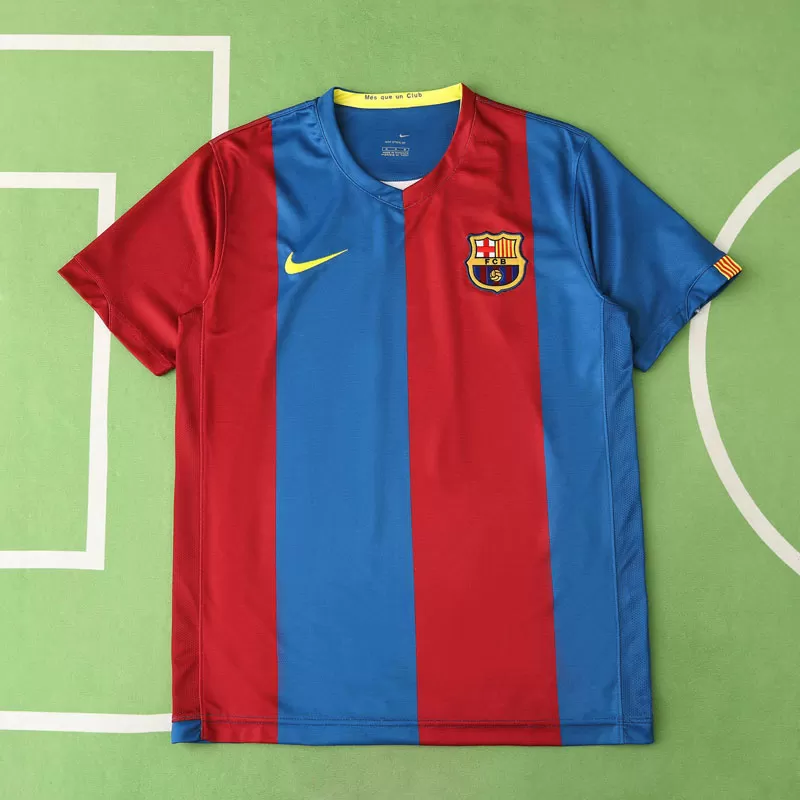 Retro FC Barcelona 2006/07 domači nogometni dres za moške