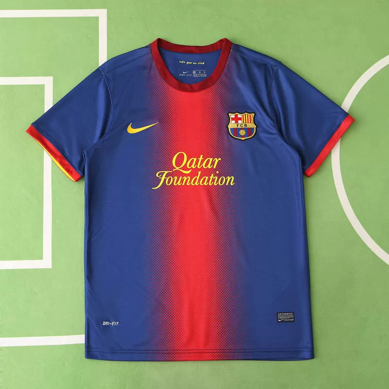 Retro FC Barcelona domači dres 2012/13 moški nogometni dres