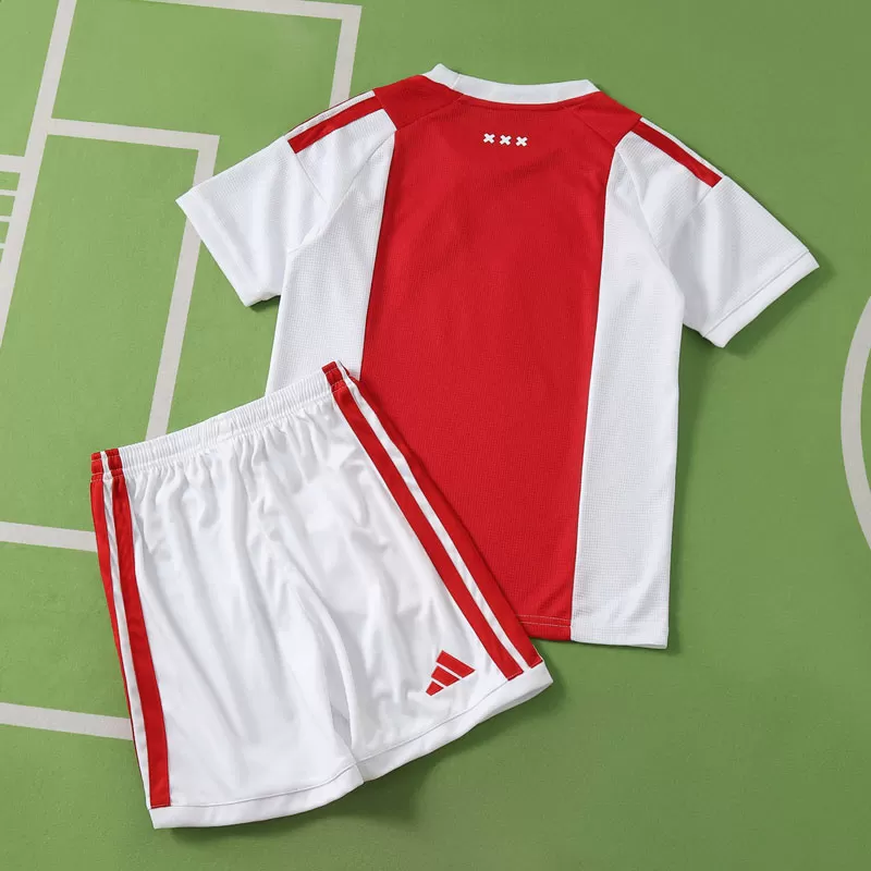 Ajax Amsterdam Domači Nogometni Dres 26-27 Otroški