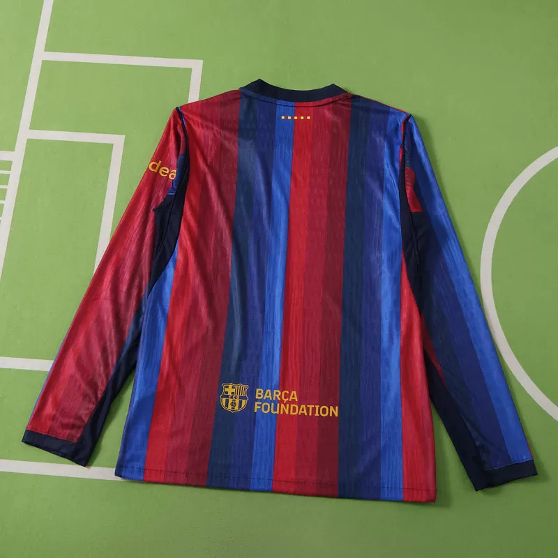 FC Barcelona Domači Dres 2026-27 z Dolgimi Rokavi