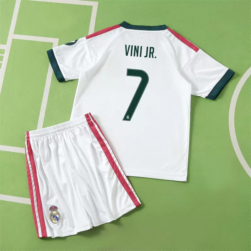 Otroški dres Real Madrid Vini Jr 7 domači 2026/27 – Majica in kratke hlače